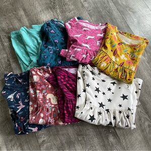 3T Cotton Dresses with Pockets Bundle